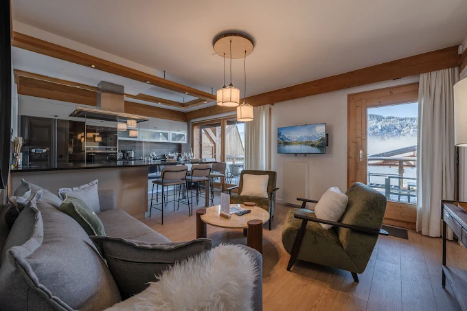 Chalet de luxe — rénovation intérieure — Modernal Alpes