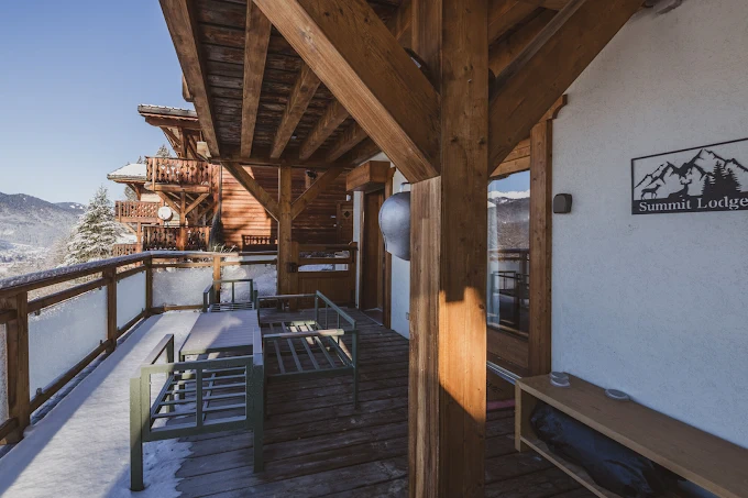 Chalet — terrasse et extérieurs — Modernal Alpes